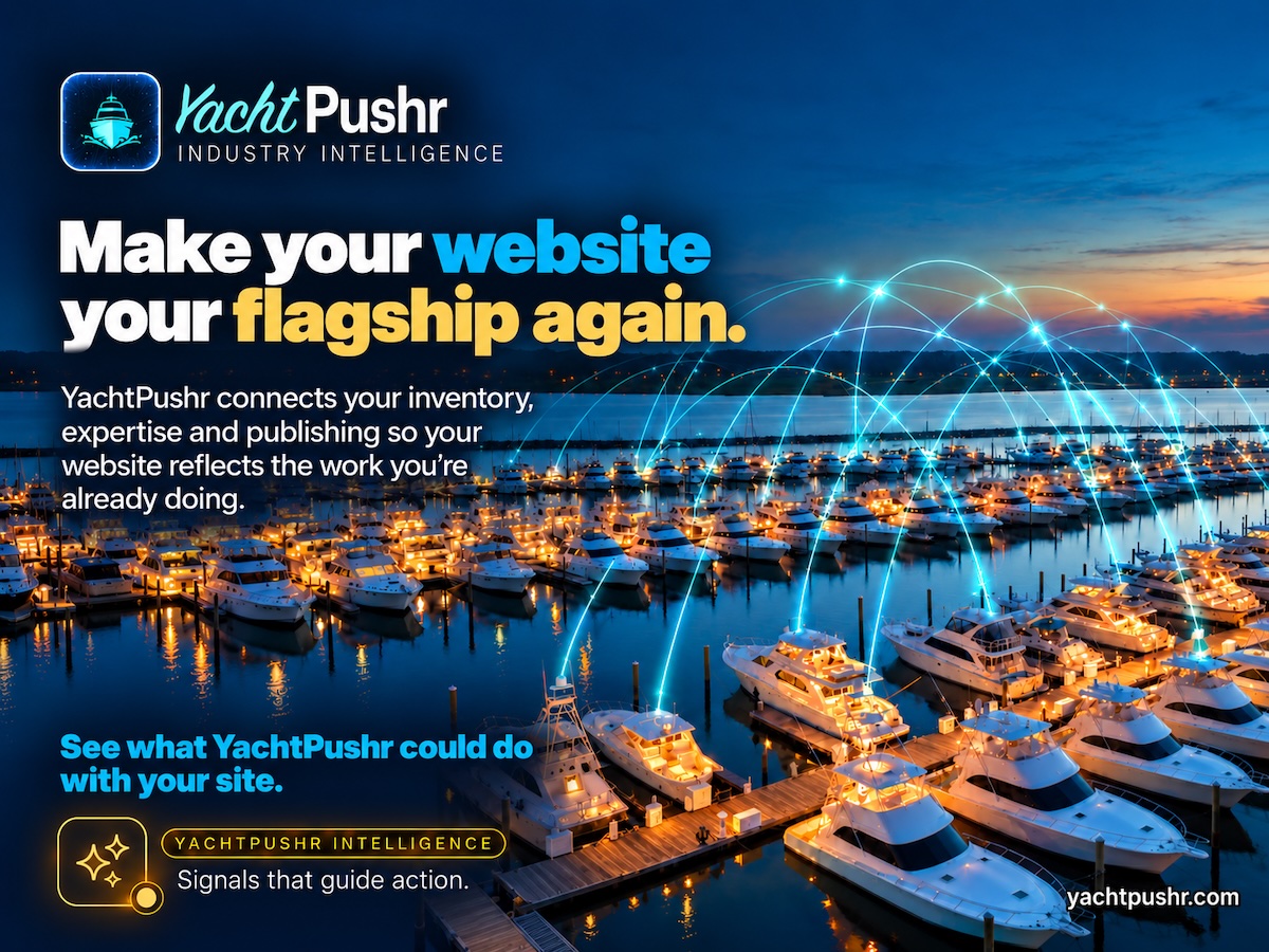 Keep Your Yacht Brokerage Website Current and Connected